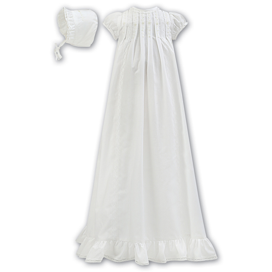 Sarah Louise Christening Gown & Bonnet - 1167